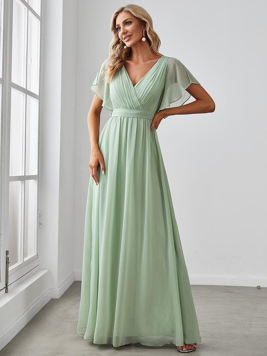 Miss | Avondjurk Dames Maxi A-lijn Elegant - Chiffon
