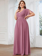 Miss | Avondjurk Dames Maxi A-lijn Elegant - Chiffon