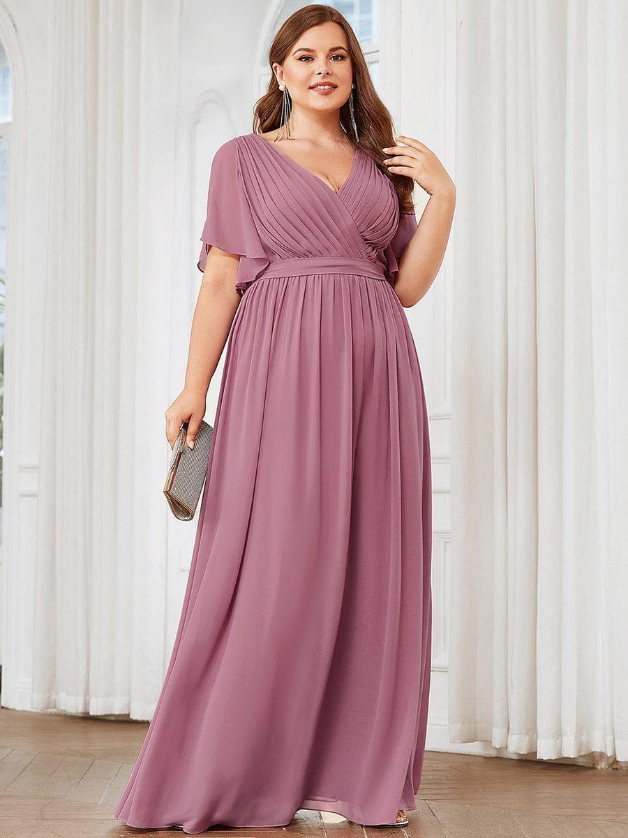 Miss | Avondjurk Dames Maxi A-lijn Elegant - Chiffon