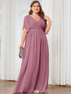 Miss | Avondjurk Dames Maxi A-lijn Elegant - Chiffon