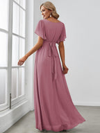 Miss | Avondjurk Dames Maxi A-lijn Elegant - Chiffon