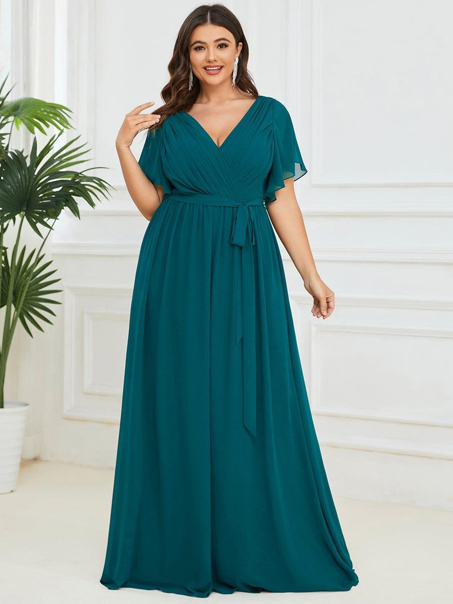 Miss | Avondjurk Dames Maxi A-lijn Elegant - Chiffon