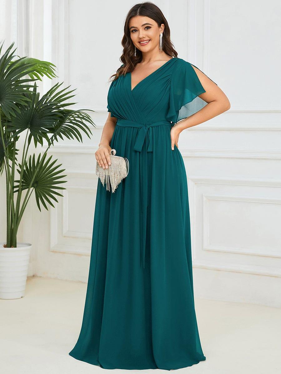 Miss | Avondjurk Dames Maxi A-lijn Elegant - Chiffon