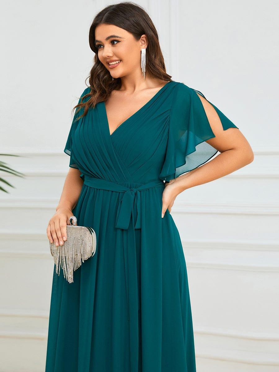 Miss | Avondjurk Dames Maxi A-lijn Elegant - Chiffon