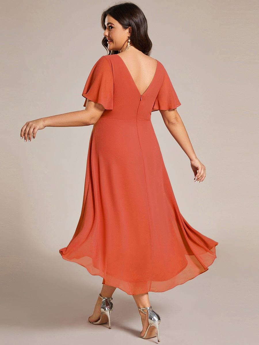Sienna’s | Dress Women Maxi High‑Low – Chiffon