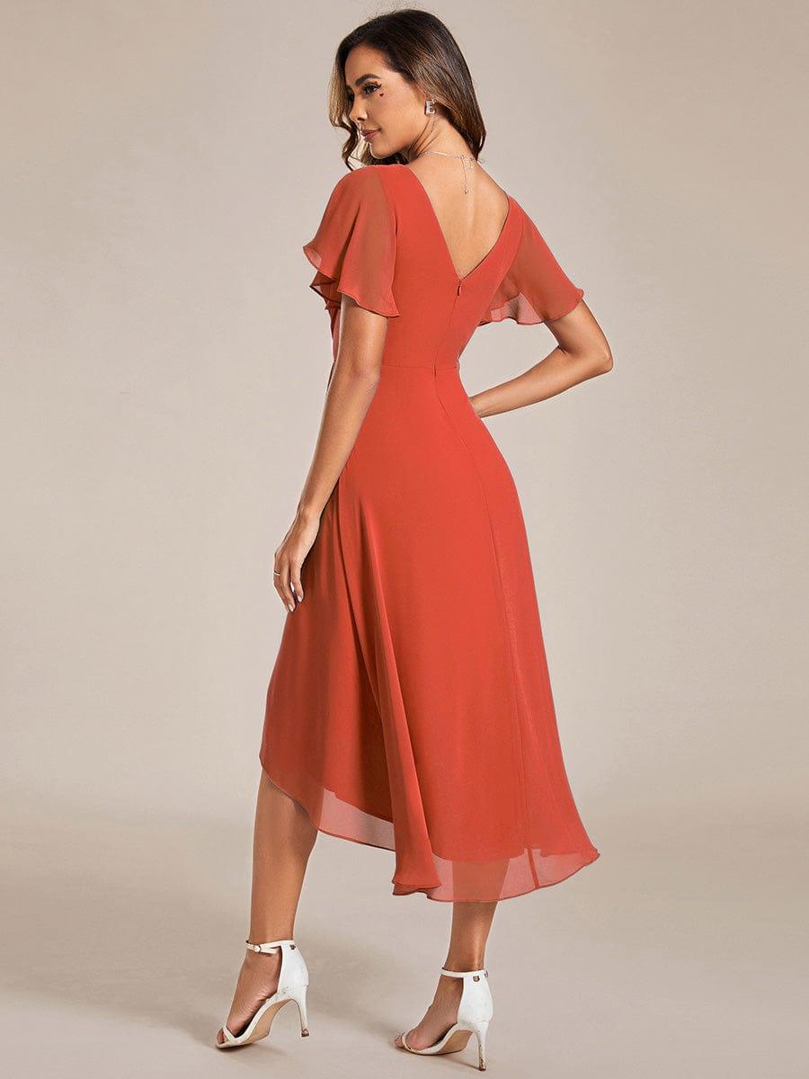 Sienna’s | Dress Women Maxi High‑Low – Chiffon