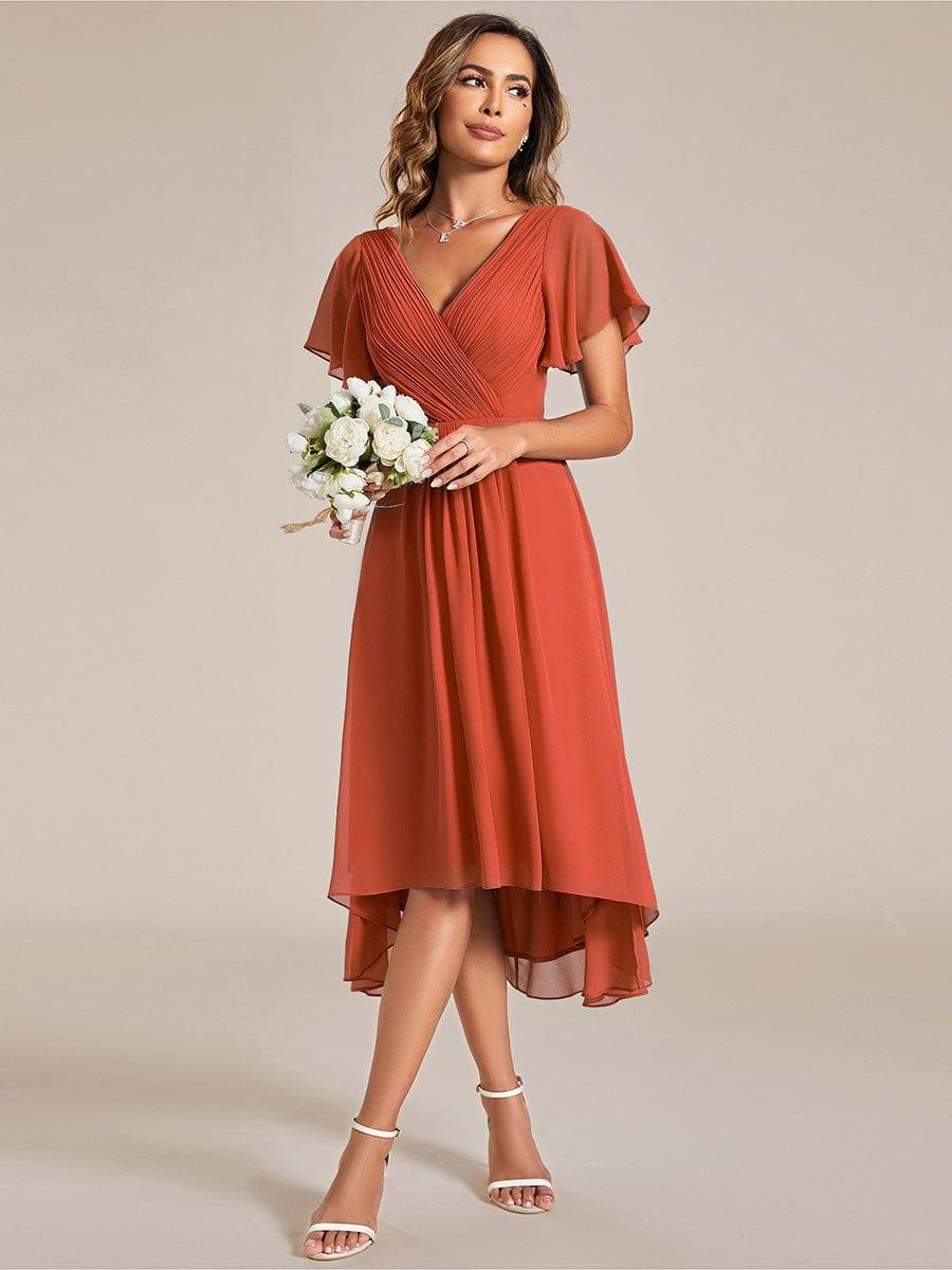Sienna’s | Dress Women Maxi High‑Low – Chiffon