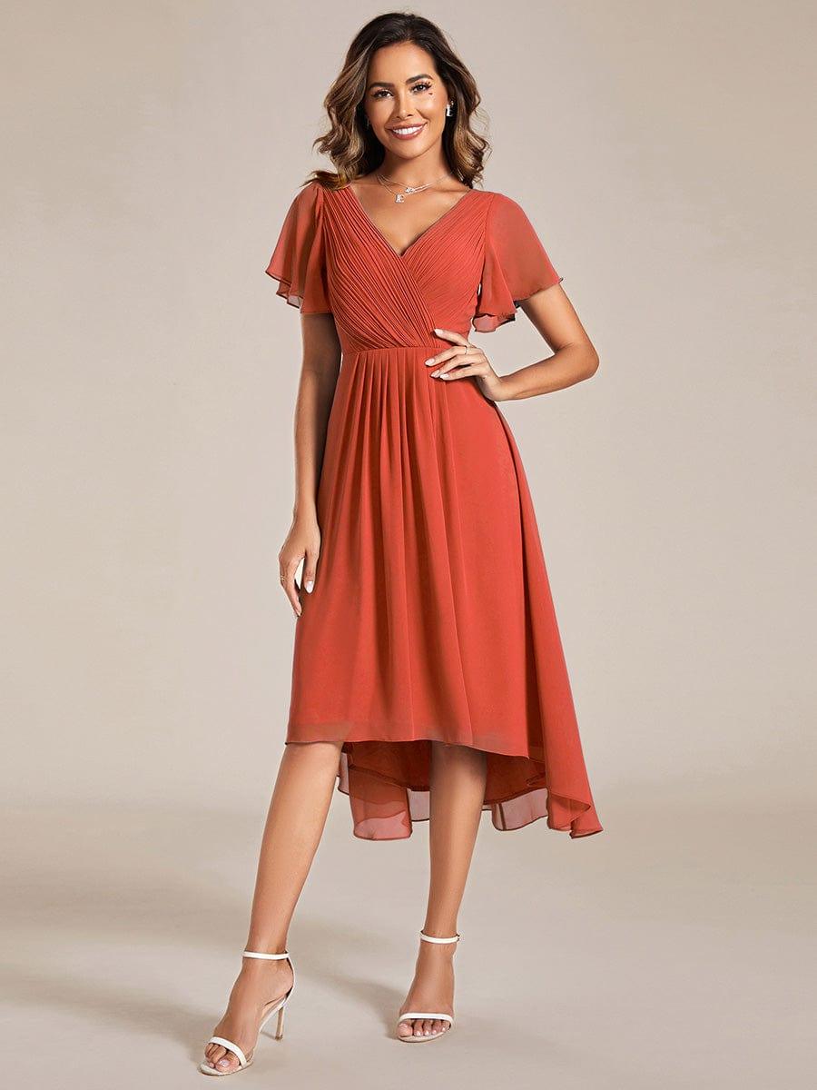 Sienna’s | Dress Women Maxi High‑Low – Chiffon