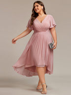 Miss | Jurk Dames High-low - Chiffon