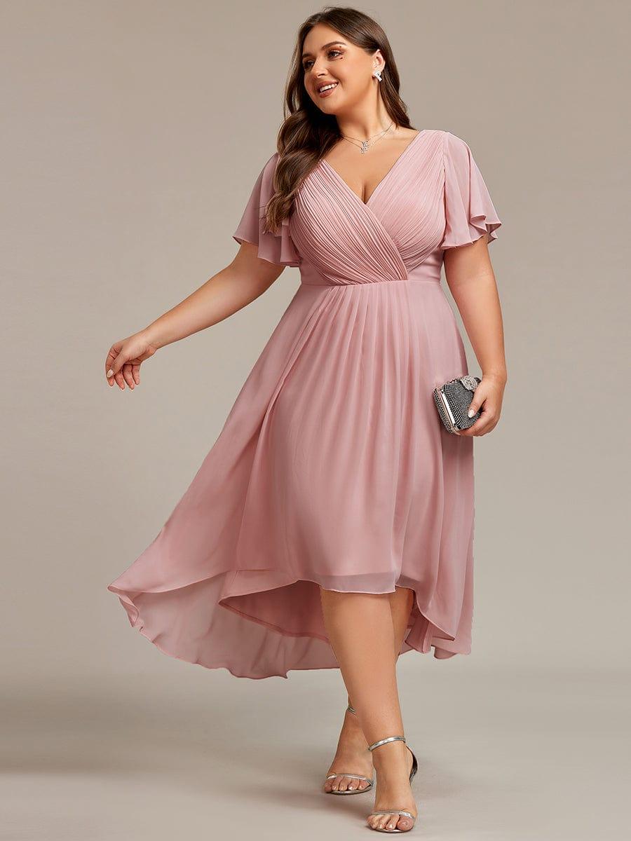 Sienna’s | Dress Women Maxi High‑Low – Chiffon