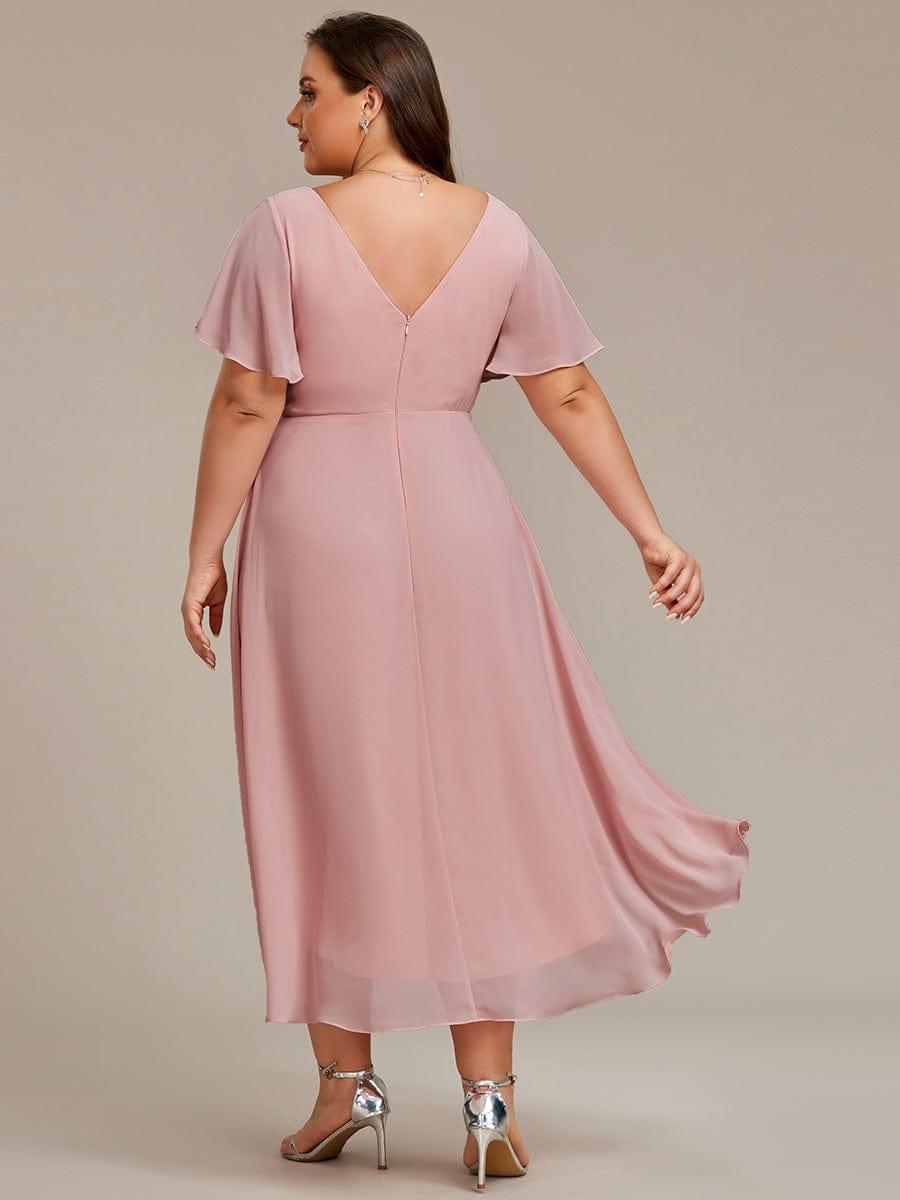 Sienna’s | Dress Women Maxi High‑Low – Chiffon