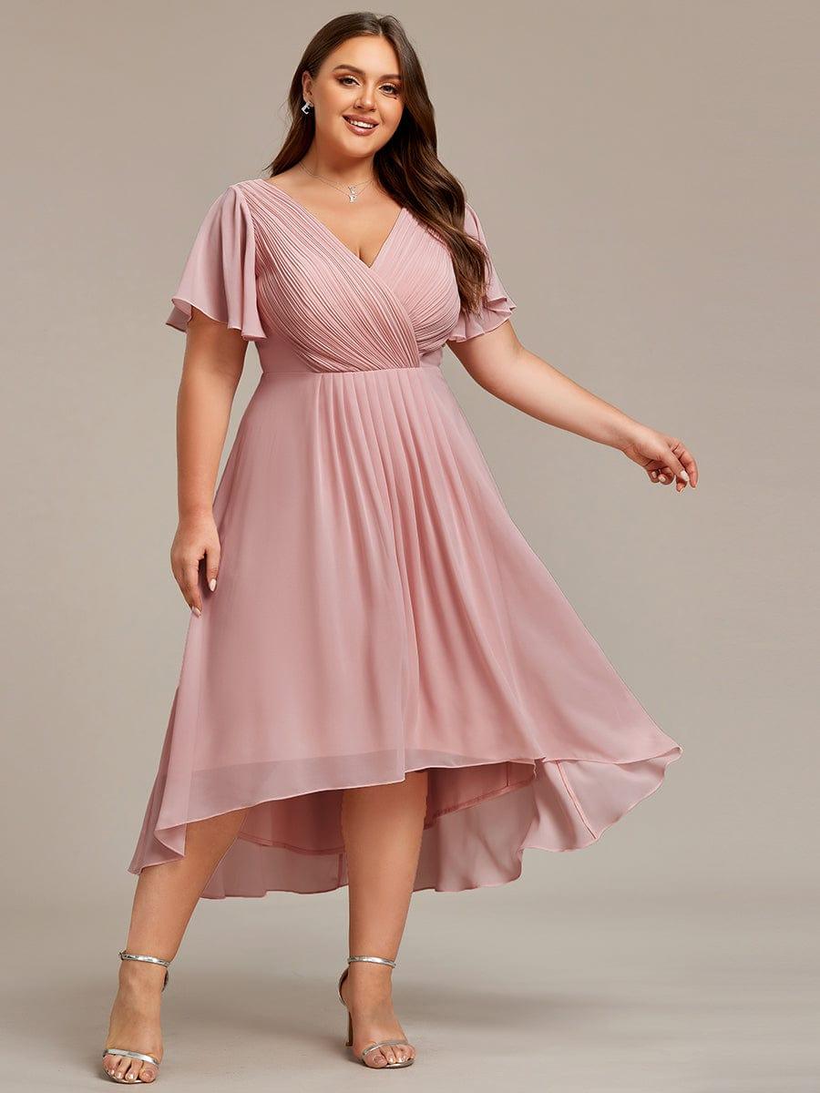 Sienna’s | Dress Women Maxi High‑Low – Chiffon