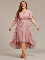 Miss | Jurk Dames High-low - Chiffon