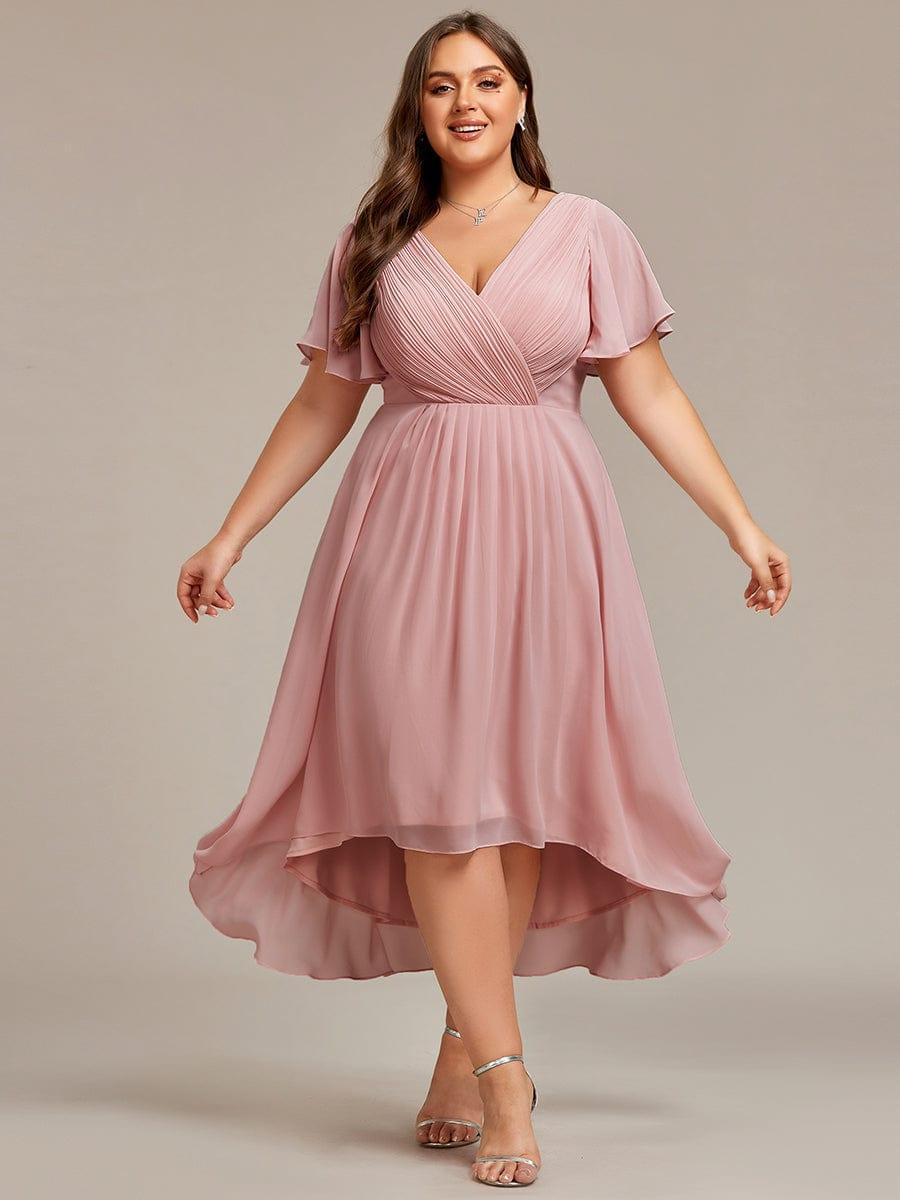 Sienna’s | Dress Women Maxi High‑Low – Chiffon