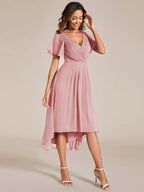Miss | Jurk Dames High-low - Chiffon