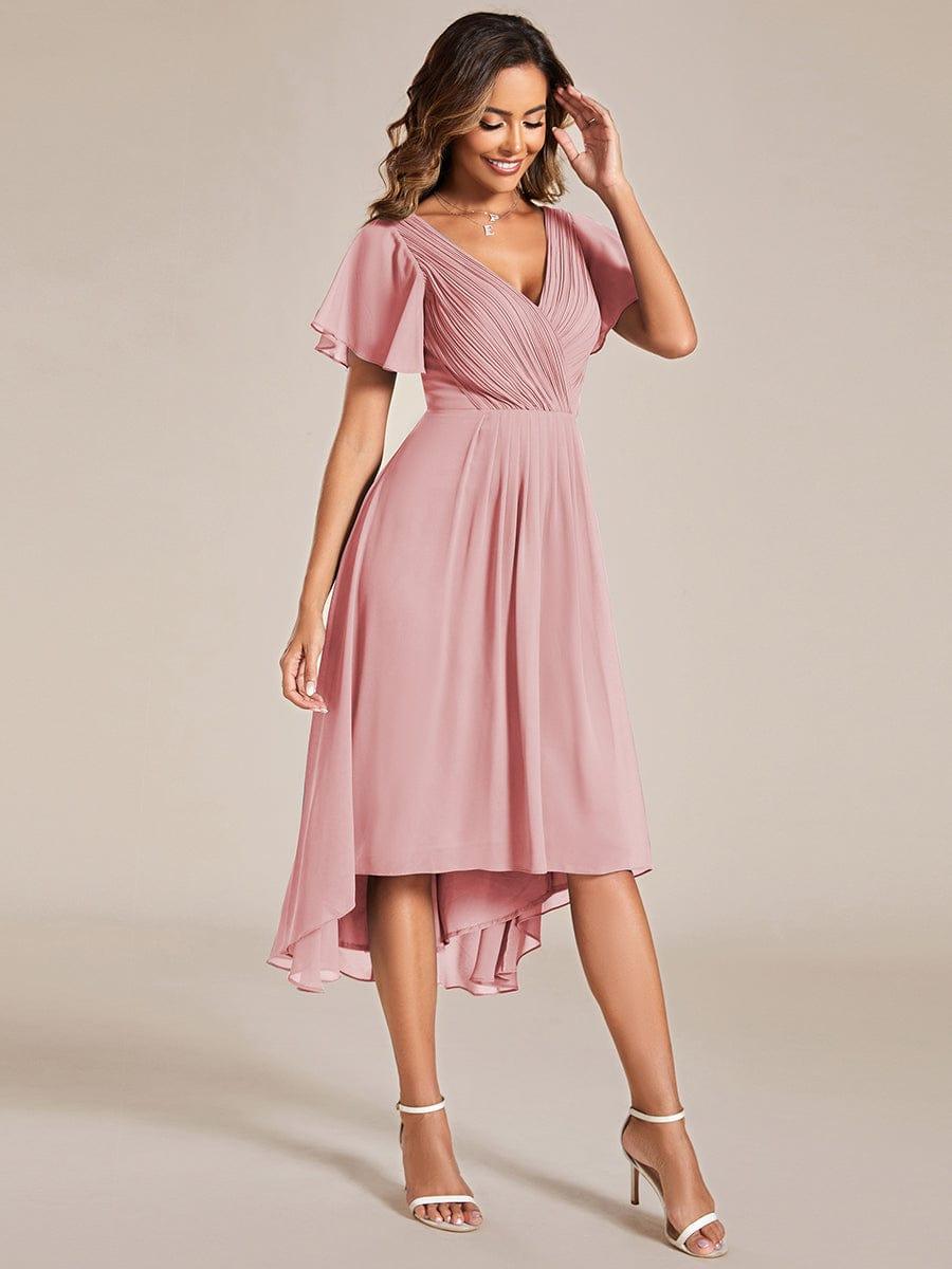 Sienna’s | Dress Women Maxi High‑Low – Chiffon
