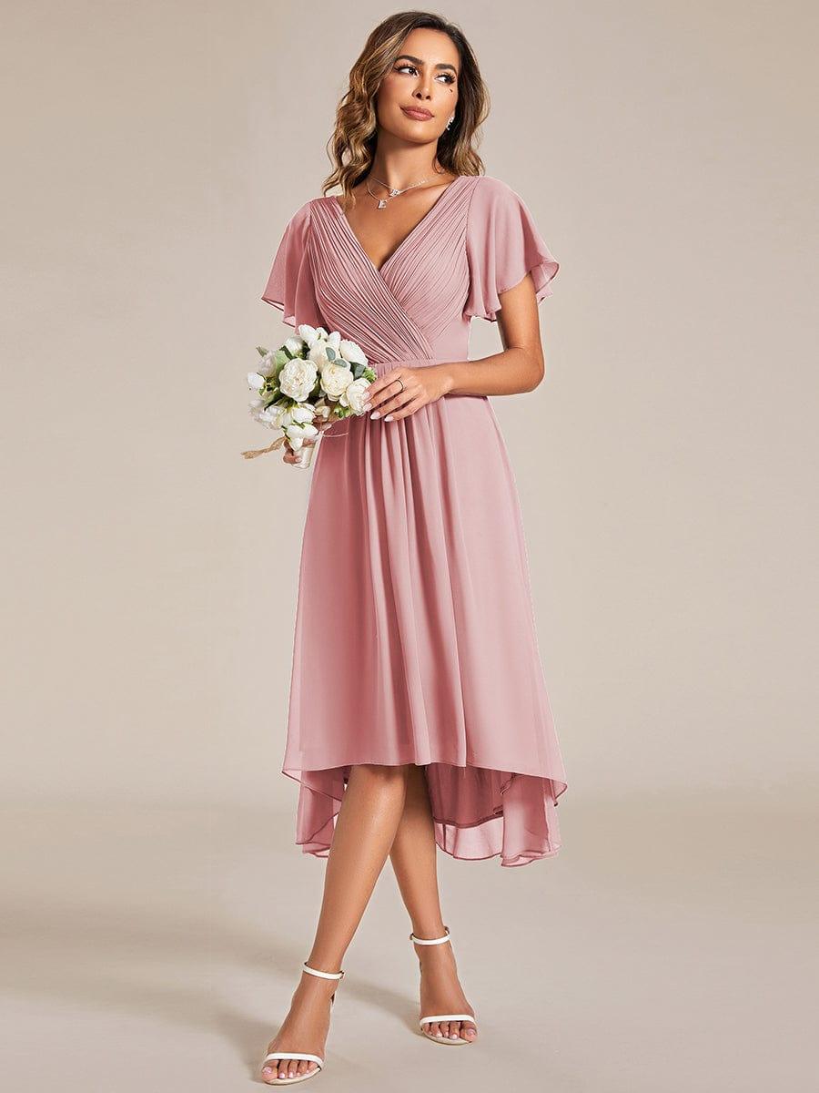 Sienna’s | Dress Women Maxi High‑Low – Chiffon