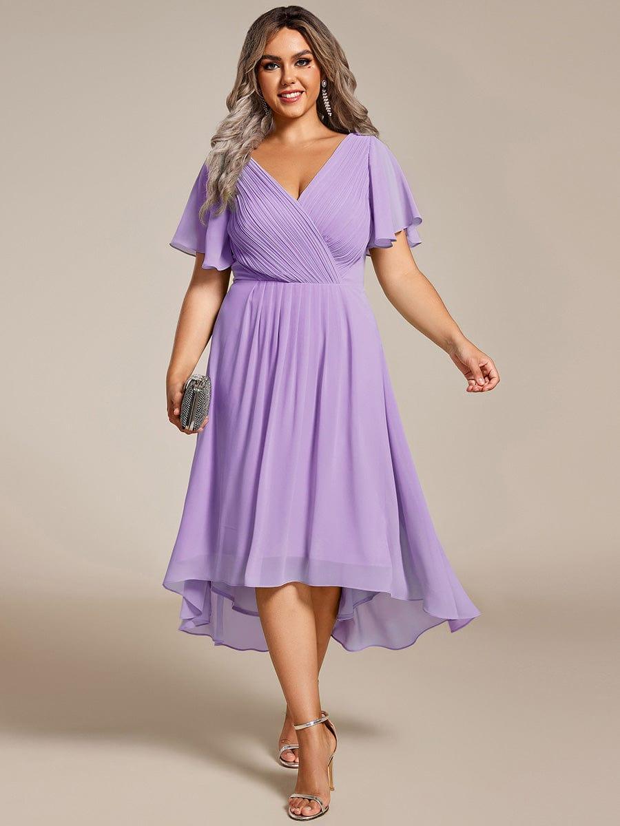 Sienna’s | Dress Women Maxi High‑Low – Chiffon