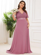 Miss | Jurk Dames Maxi Empire - Chiffon