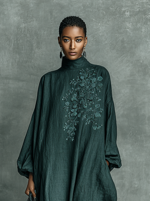 Miss | Jurk Dames Maxi Flowing - Viscose
