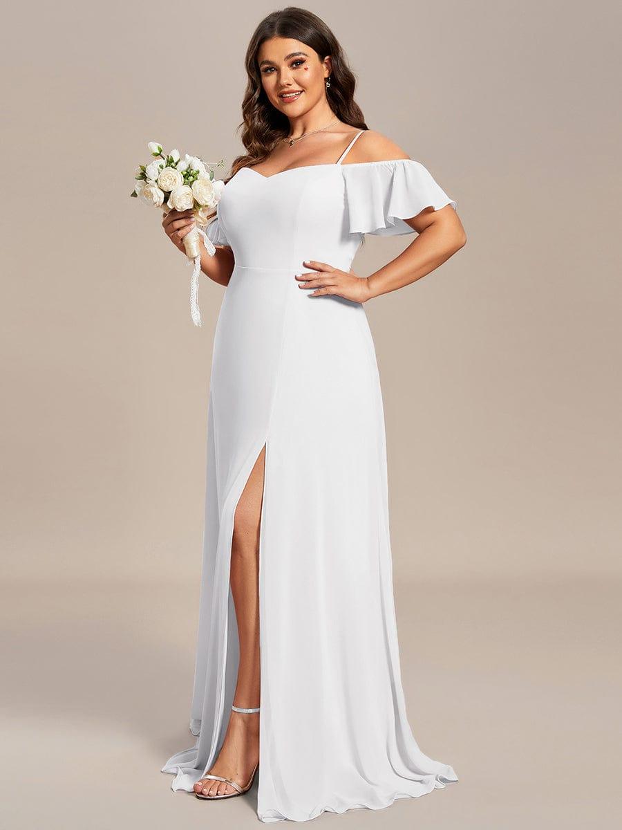 Miss | Jurk Dames Maxi Off-shoulder - Chiffon