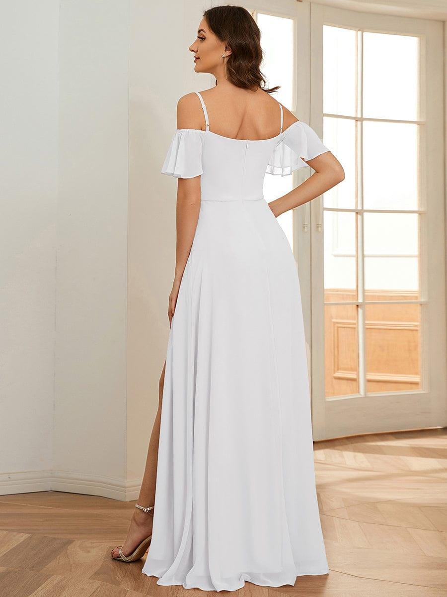Miss | Jurk Dames Maxi Off-shoulder - Chiffon