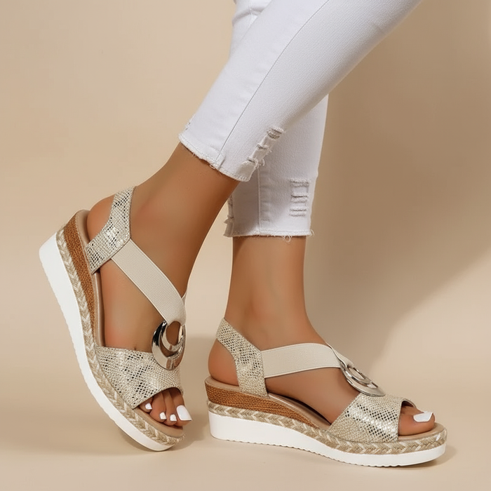 Myla™ │ Elegant Platform Sandals — 1