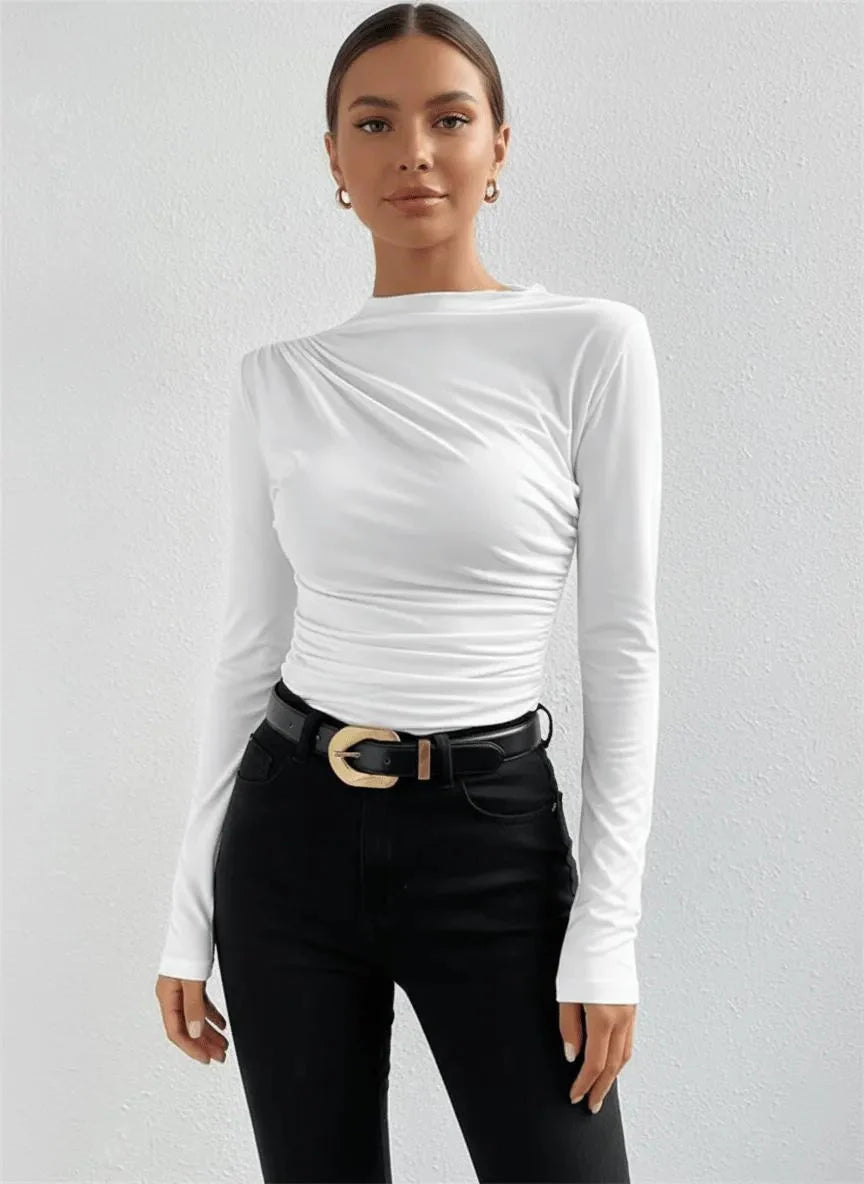 Miss | Top Dames Casual Asymmetrisch Mouwloos - Gebreid