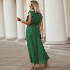 Miss | Jurk Dames Bohemian Feestelijk V-Hals - Viscose