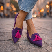 Purple and rose