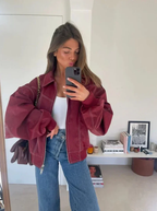 Miss | Bomberjack Dames Oversized - Polyester