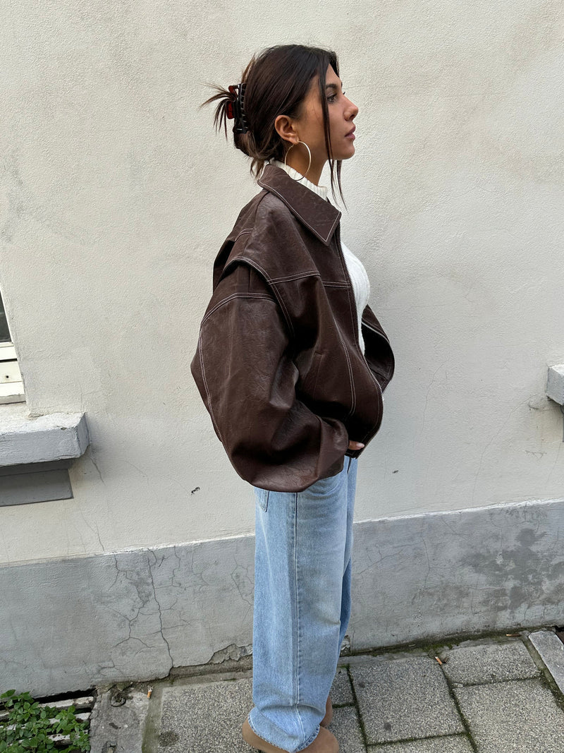 Miss | Bomberjack Dames Oversized - Polyester