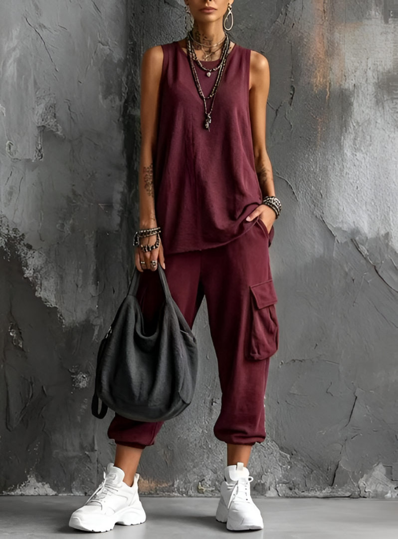 Casa Elena™ | Soft Casual Set with Pockets — 3
