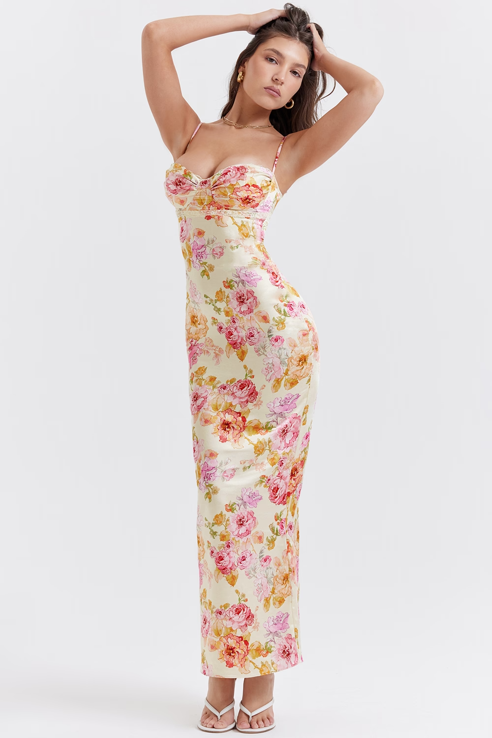 Violana | Flowy Satin Dress