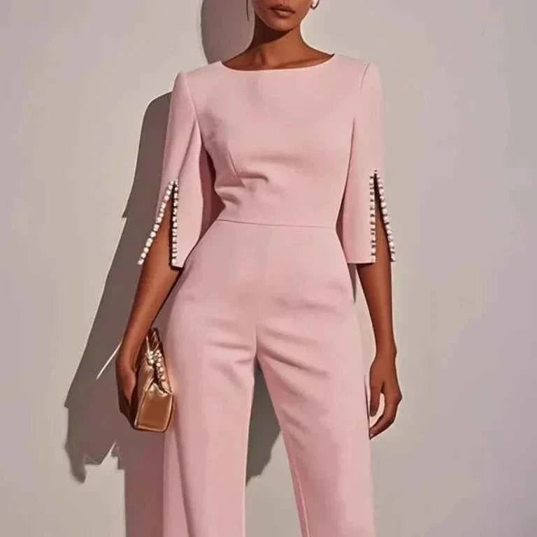 Miss | Jumpsuit Dames Elegant Bruids - Polyester