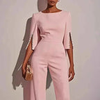 Miss | Jumpsuit Dames Elegant Bruids - Polyester