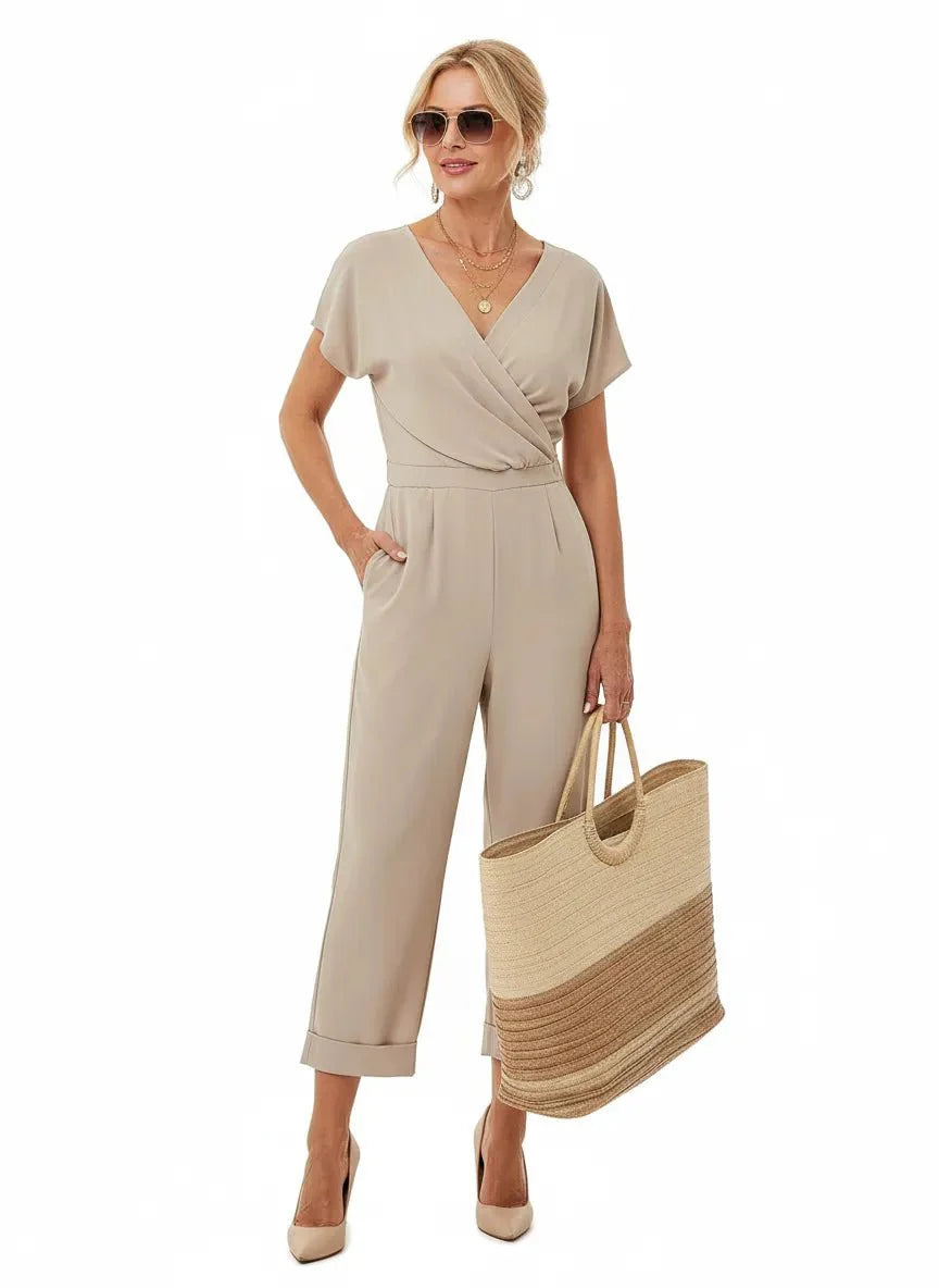 Jumpsuit Dames | Wikkelbodem Taillefocus