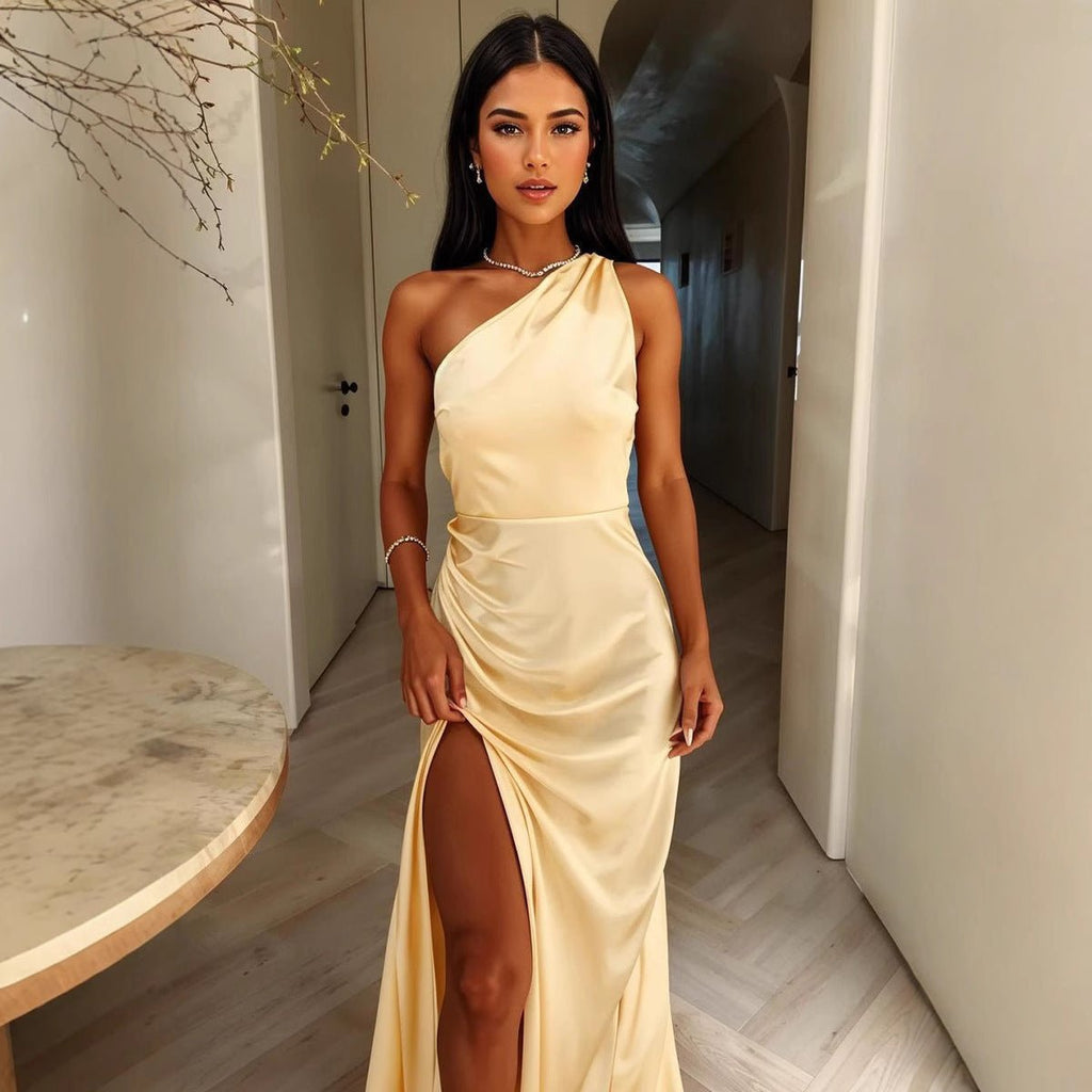Miss | Jurk Elegant Effen Kleur | Hedendaags - Polyester