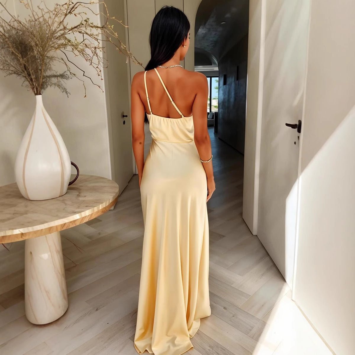 Miss | Jurk Elegant Effen Kleur | Hedendaags - Polyester
