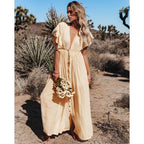 Miss | Jurk Dames Zomer Maxi Relaxte Pasvorm - Viscose