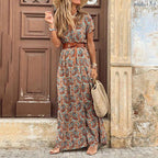 Miss | Jurk Dames Maxi Ibiza Bohemien - Viscose