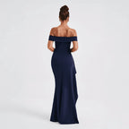 Miss | Jurk Dames Maxi Open Schouder Split - Polyester