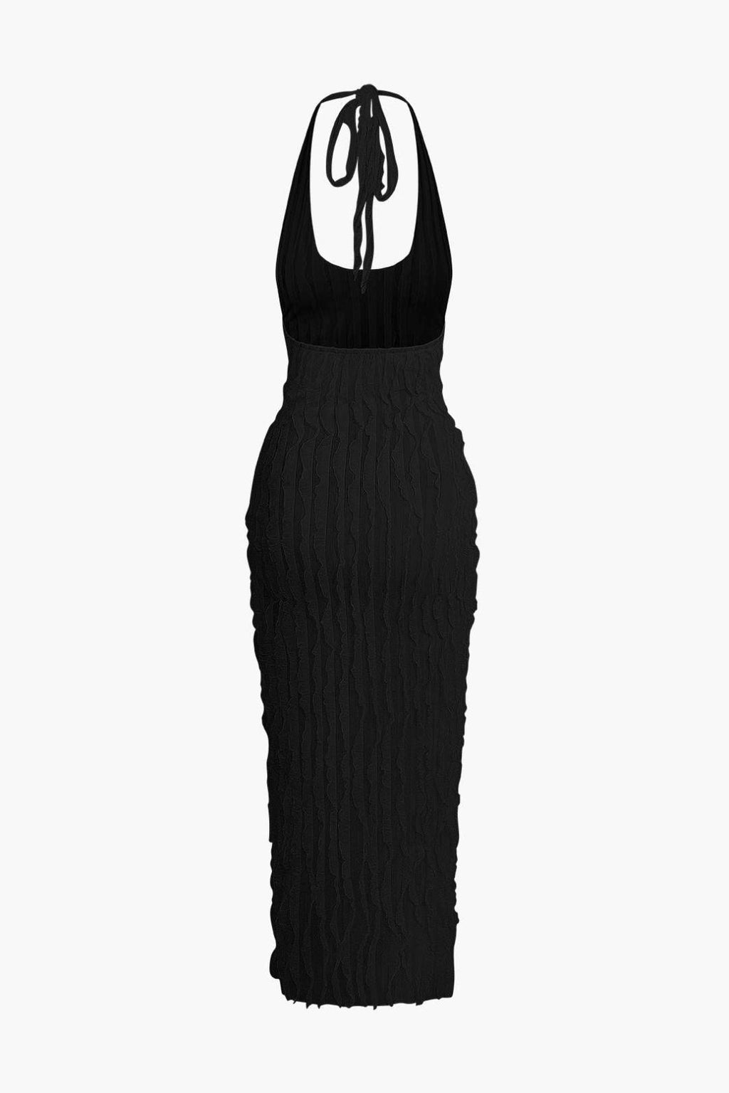 Miss | Jurk Dames Maxi Verticale Ruches - Polyester