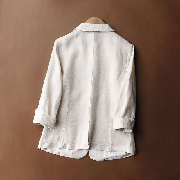 Miss | Blazer Dames Elegant - Linnen