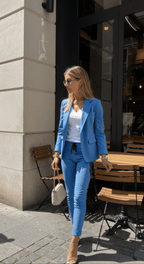 Miss | Blazer Set Dames Casual Chic - Polyester