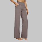 Miss | Broek Dames High Waist Regular - Katoenmix