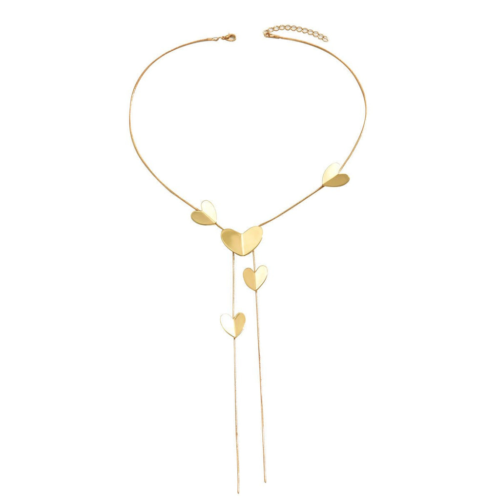 Miss | clavicula ketting - hartvormige elementen