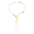 Miss | clavicula ketting - hartvormige elementen