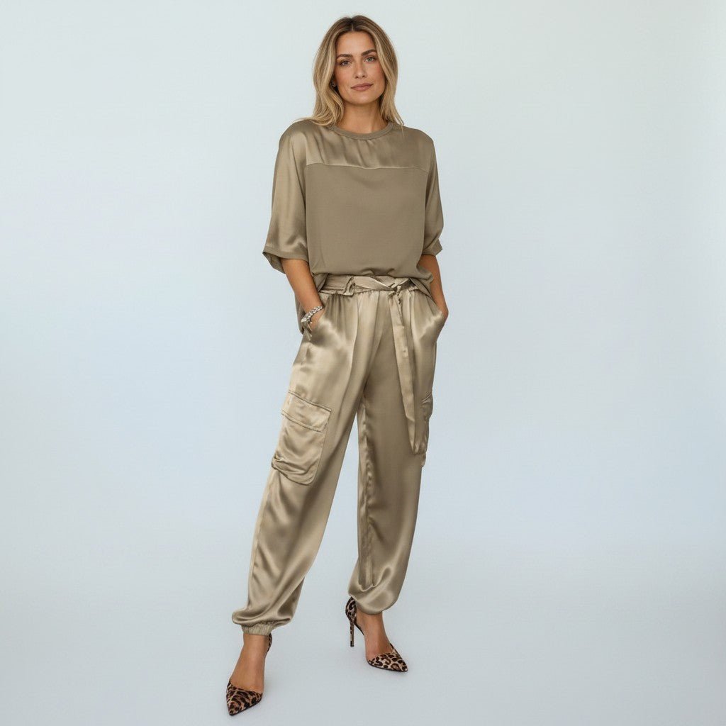 Miss | Co-ord Set Dames Casual - Satijn