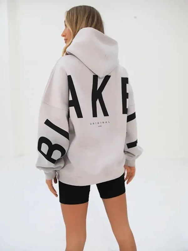 Miss | Hoodie Dames Oversized - Katoenmix